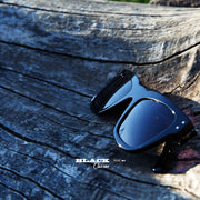 The New Black Classic. Best black sunglasses gender neutral.  2021 - 2022. Handmade. Trendy new sunglasses design. Sunglasses Canada. Rob Adalierd. Los Angeles