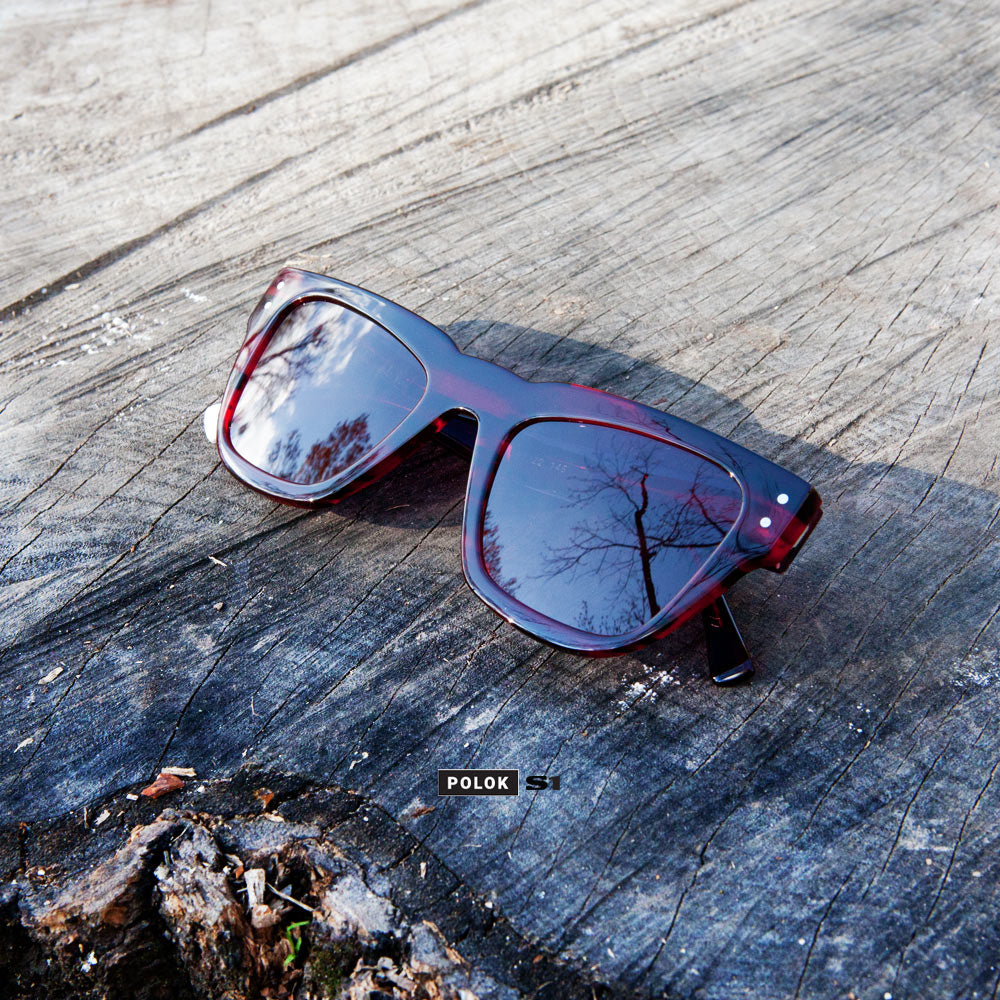 Blood red sunglasses cheap